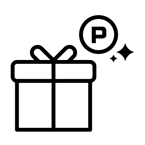 会員証本登録ポイントプレゼント