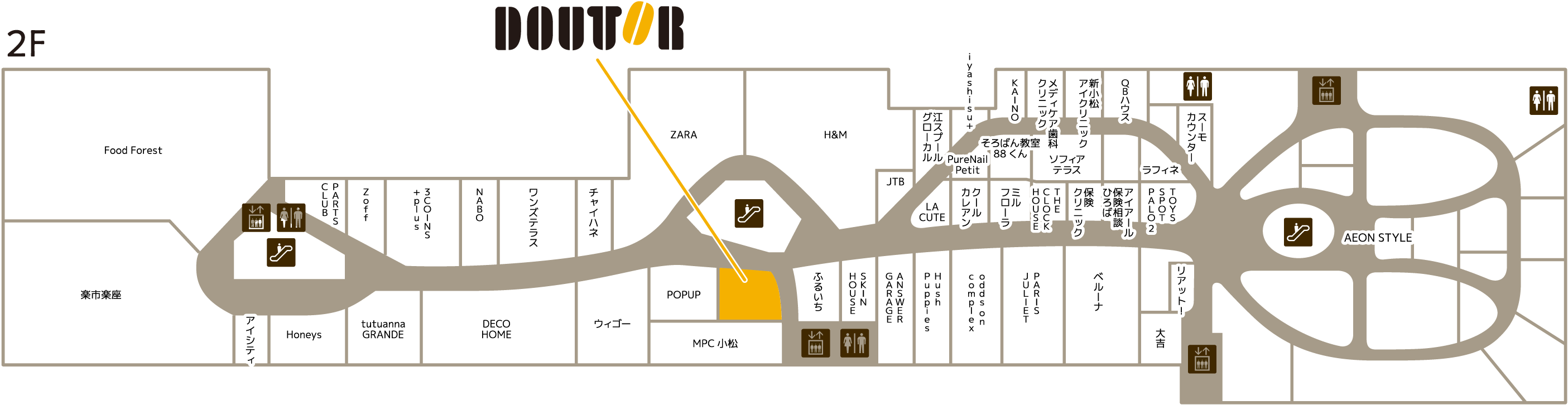 拡大フロアマップ