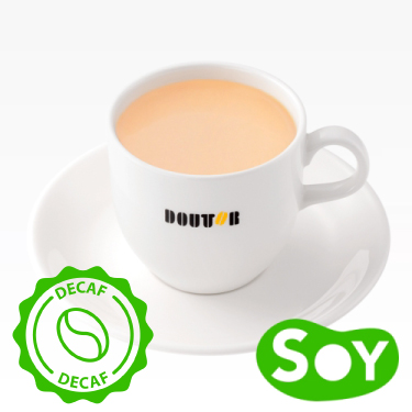カフェインレス 豆乳ラテ